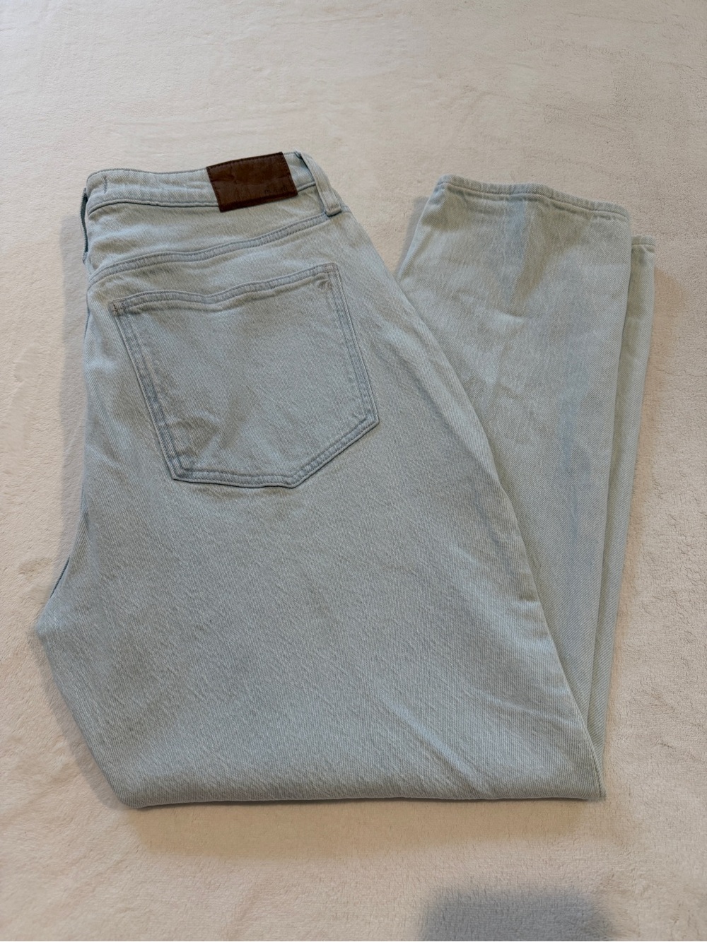 Madewell Light Blue High-Rise Jeans